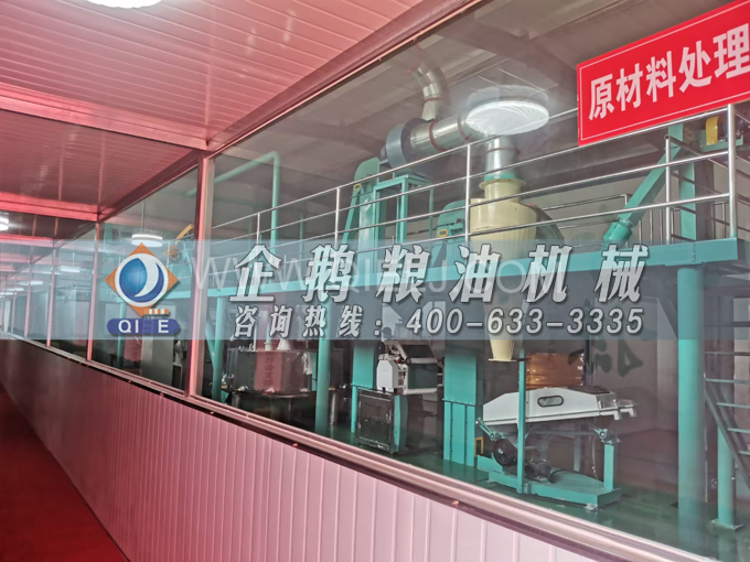 企鵝機械提供全套花生油提取設備，服務周到獲稱贊(圖3)